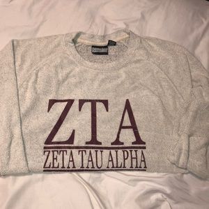 Zeta Tau Alpha sweatshirt